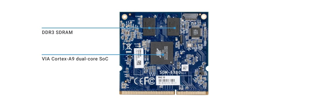 VIA SOM-6X50 ARM Module Hardware