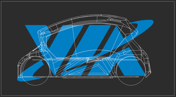 VIA Logo inspires car design