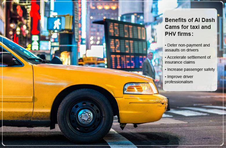 benefits dash cams for taxis