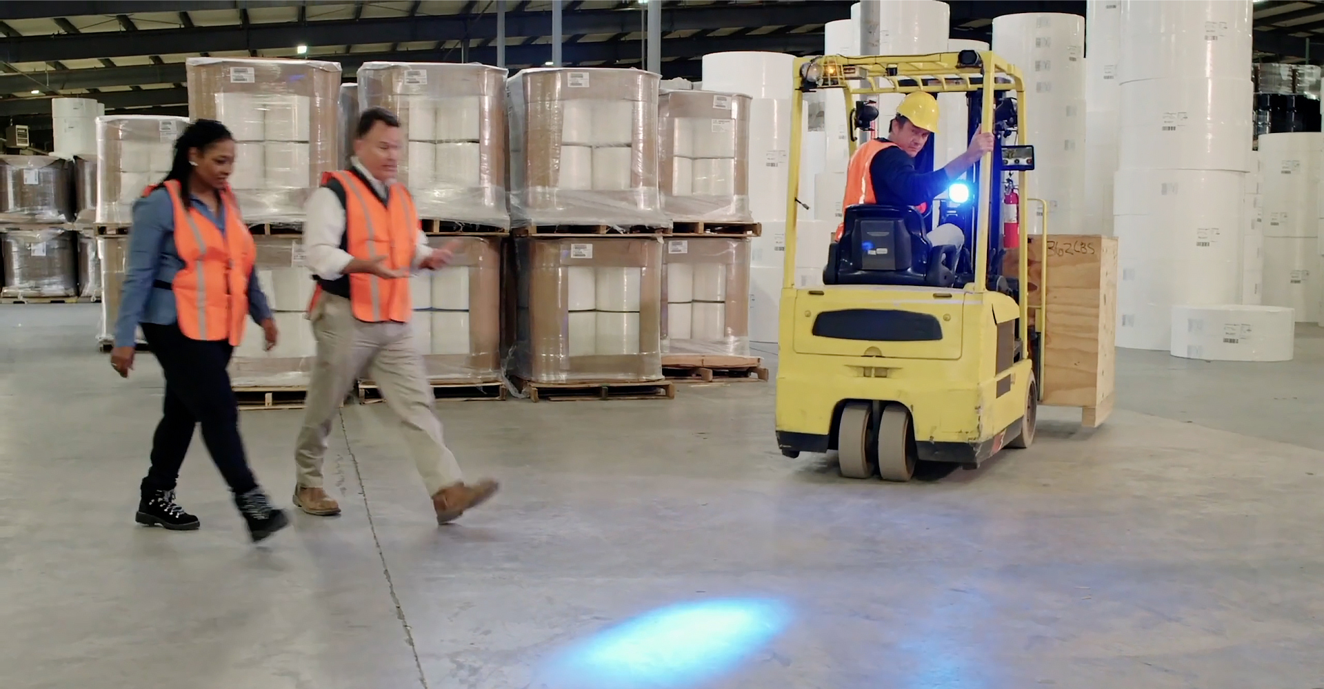 preventing forklift pedestrian accidents