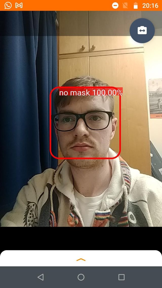 VIA SOM-9X35 facemask detection