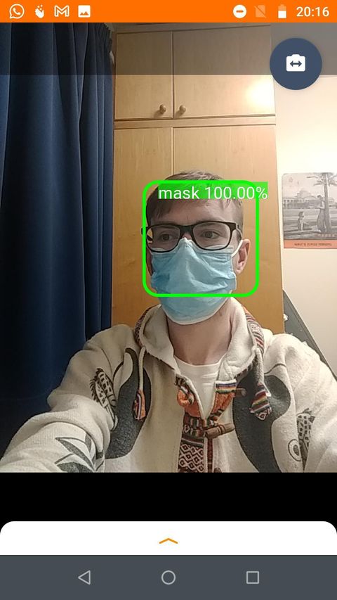 VIA SOM-9X35 facemask detection
