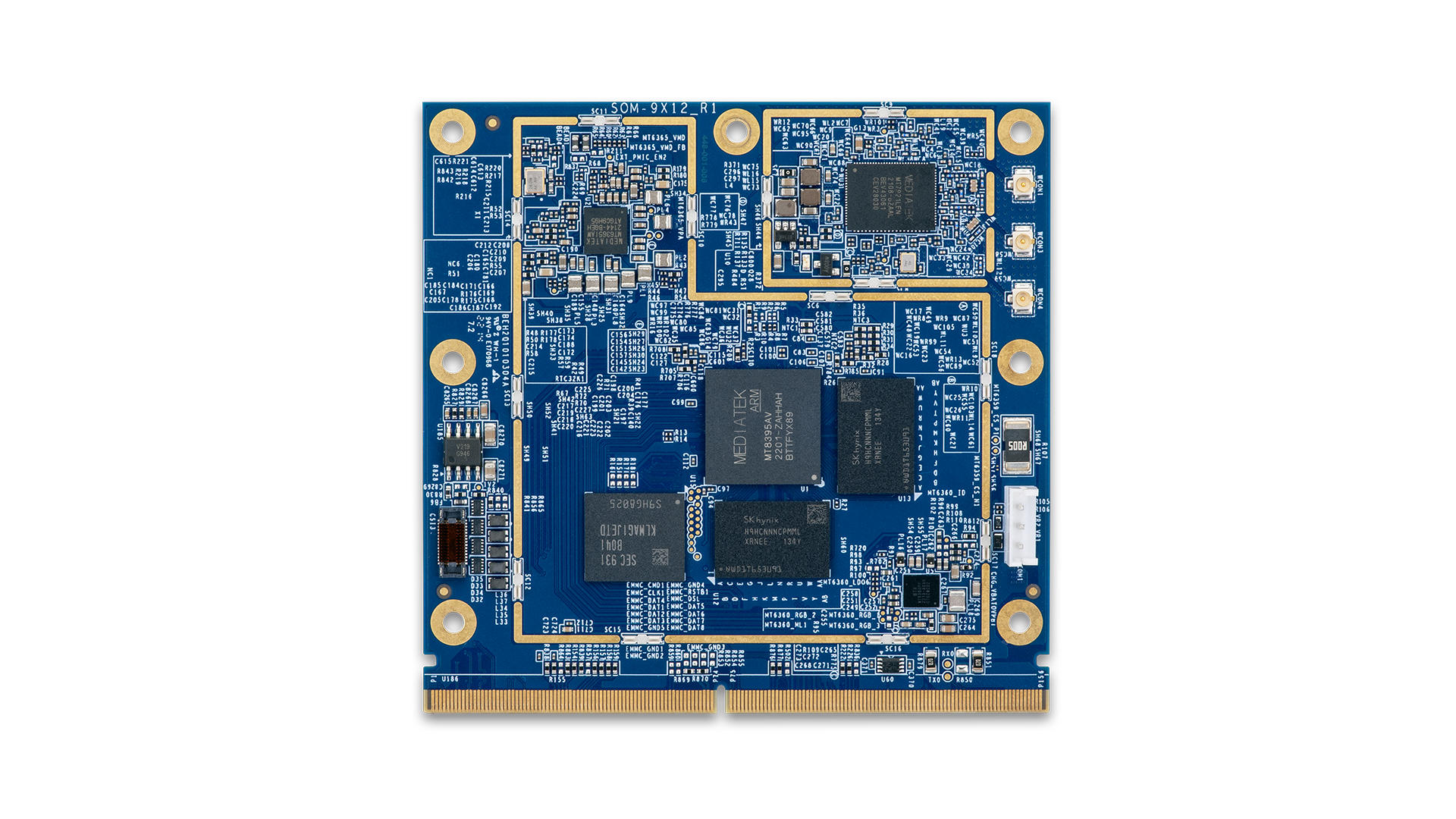 VIA SOM-7000 Module featuring MediaTek Genio 1200 SOC