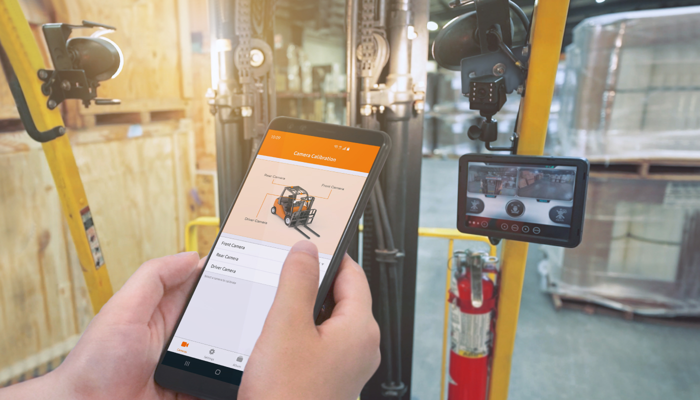 VIA Mobile360 Forklift Safety System WorkX smart phone app