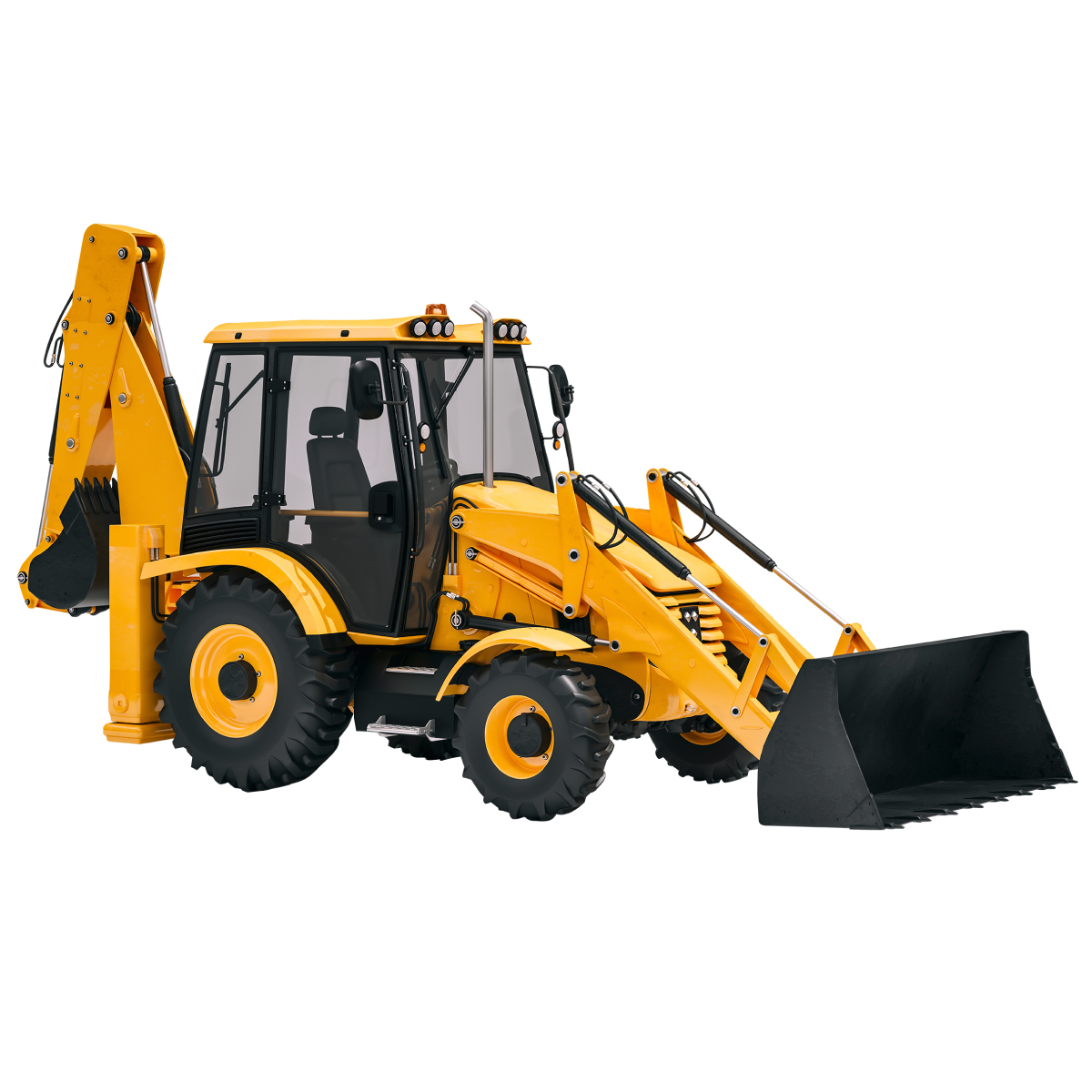 Mini Backhoe Loader