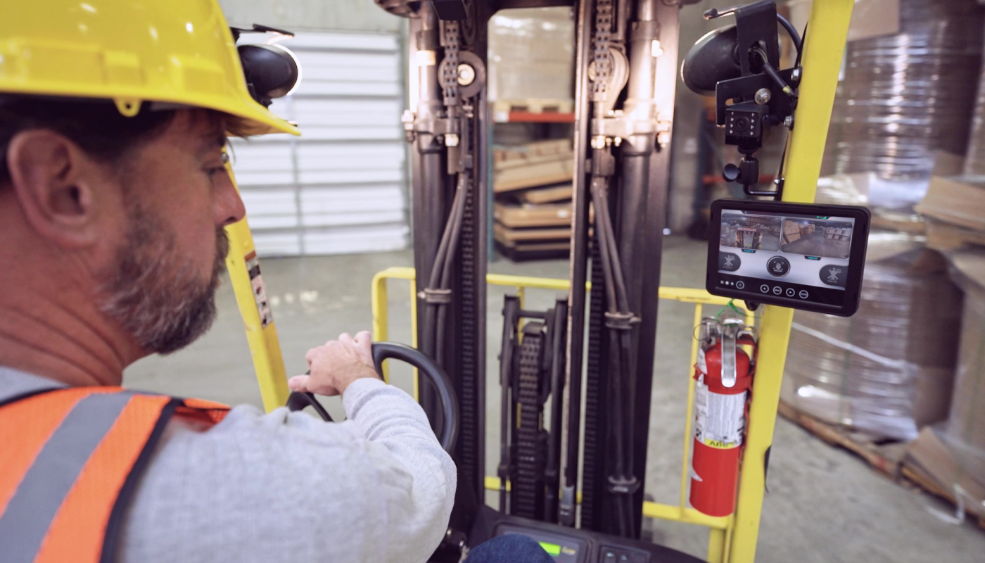 VIA Mobile360 Forklift Safety System boosting operator situational awareness