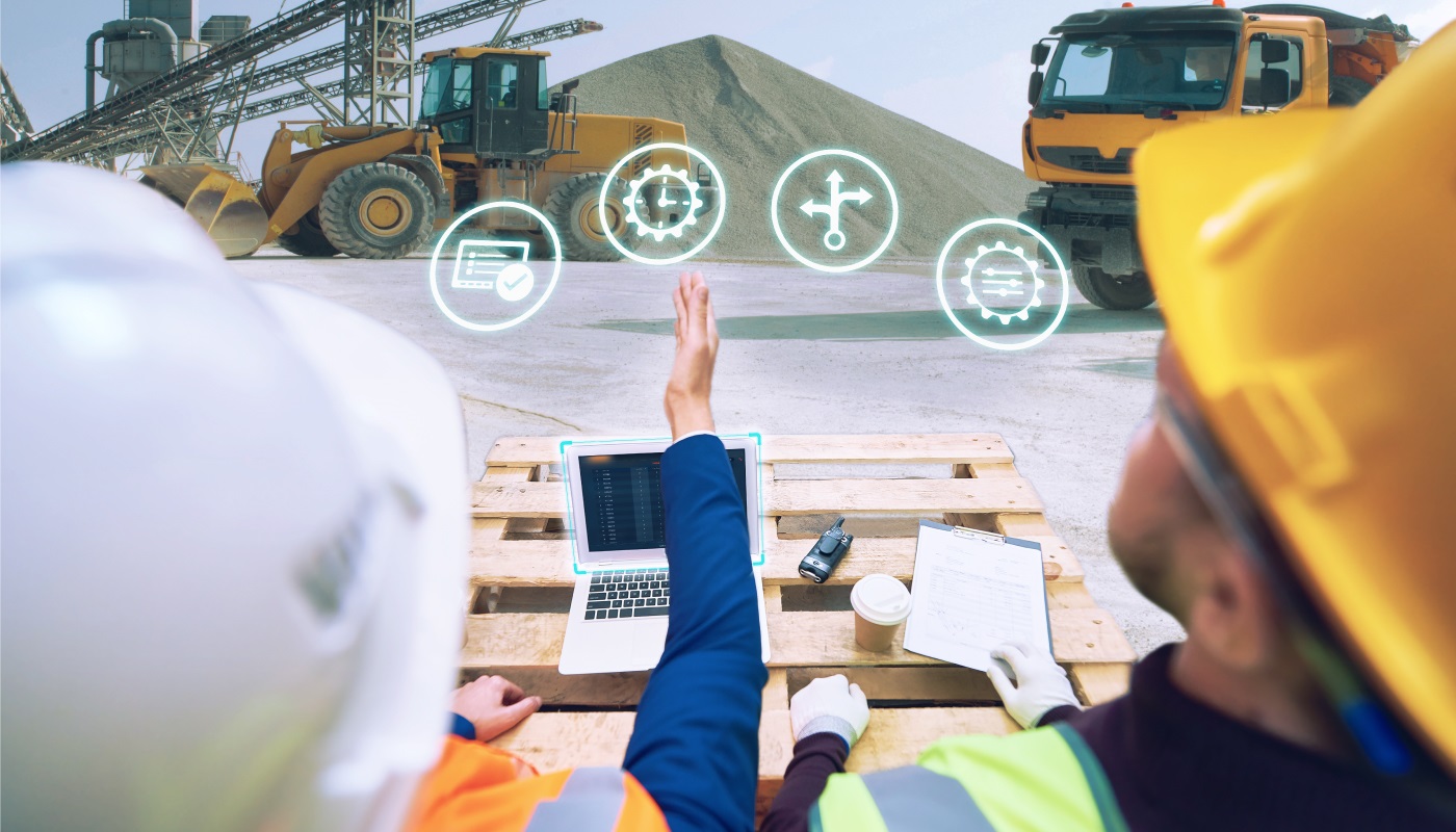VIA Mobile360 Construction Equipment Safety System WorkX Connect Cloud Management Service