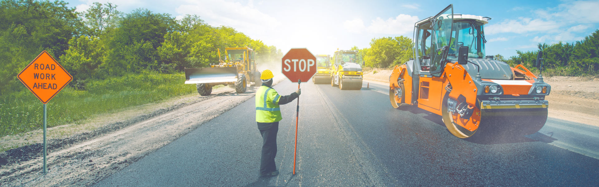 road construction machinery safety