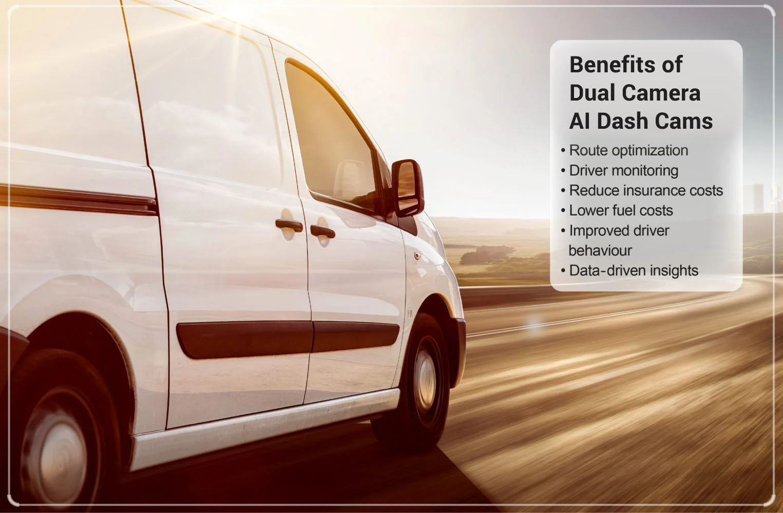 Benefits of cloud-connected dual-camera dash cams for fleet managers