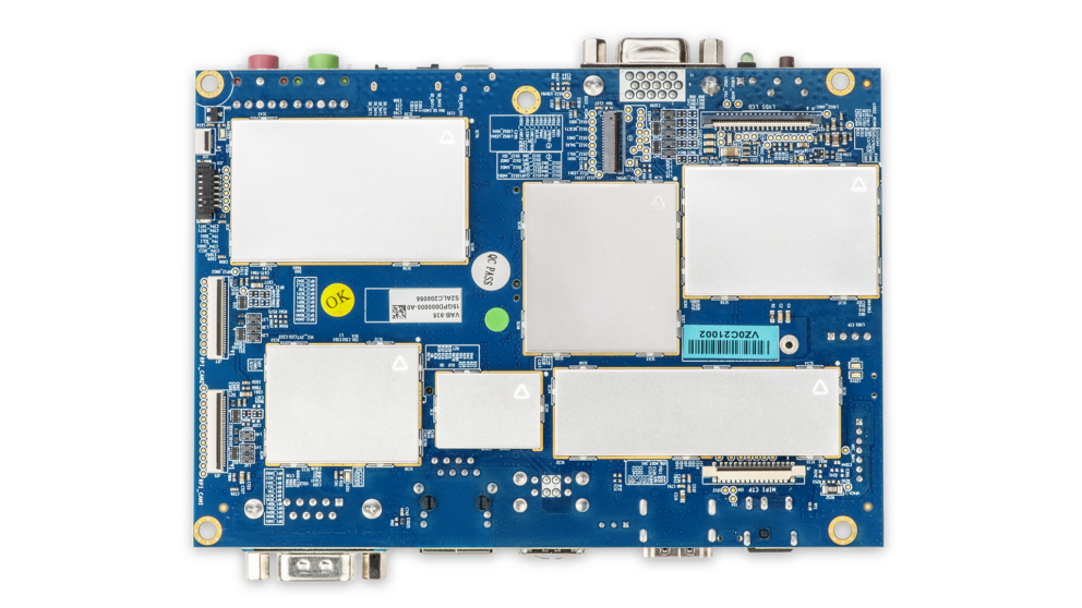 VIA VAB-3000 featuring MediaTek Genio 350 SOC (rear)